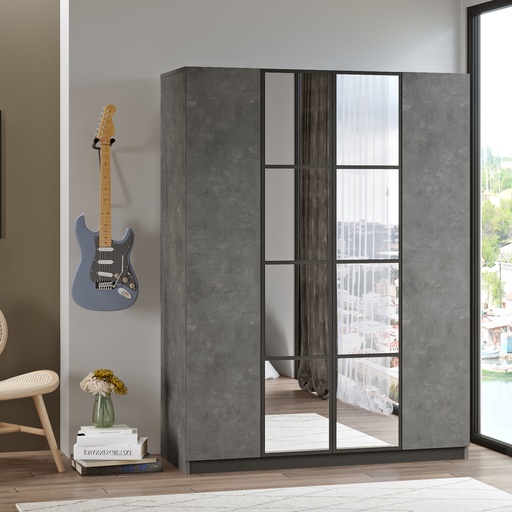 ARMOIRE 4P HM2-RG