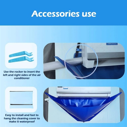 PROTECTION CLIM 011 AVEC MATERIEL DE NETTOYAGE  