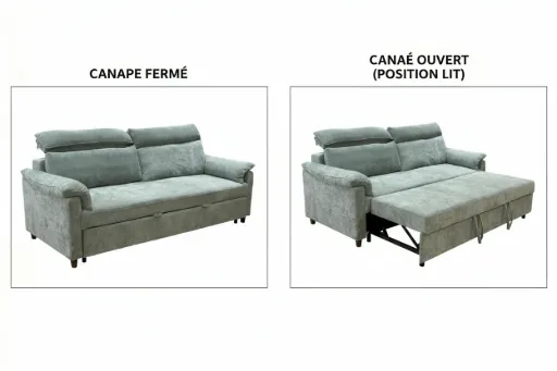 SALON CONVERTIBLE 2.2M 5360