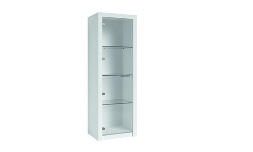 GENT VITRINE 1P GRIS BLANC